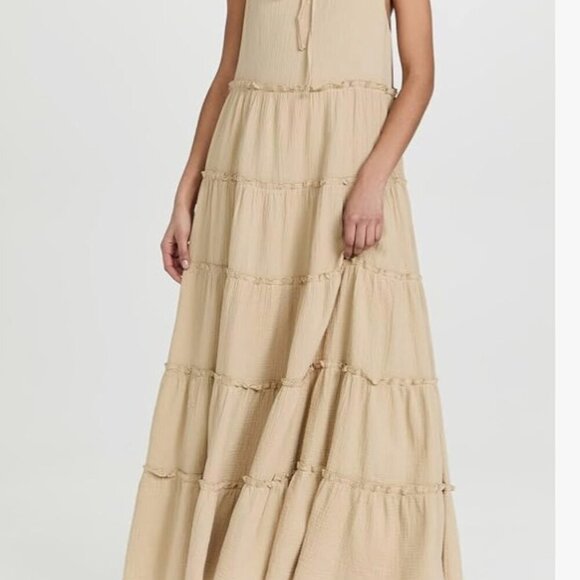 Anthropologie Charlie Holiday Senorita Maxi Dress Size 2 - Picture 2 of 11